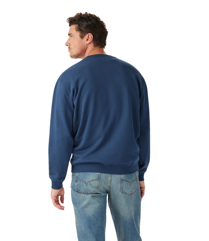 R.M.Williams - Branded Crew Sweatshirt - Vintage Blue