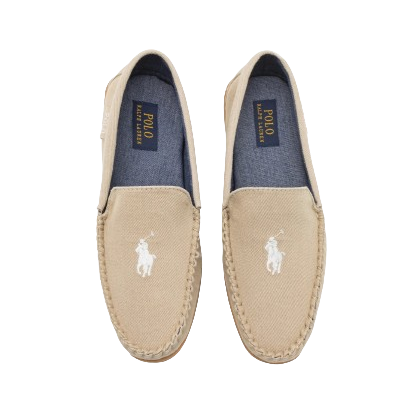 Ralph Lauren - Brenan Polo Ralph Lauren Slip-on Shoe - Beige/Milkshake