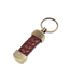 R.M.Williams - Plaited Keyring - Brass Tone Fittings - Brown