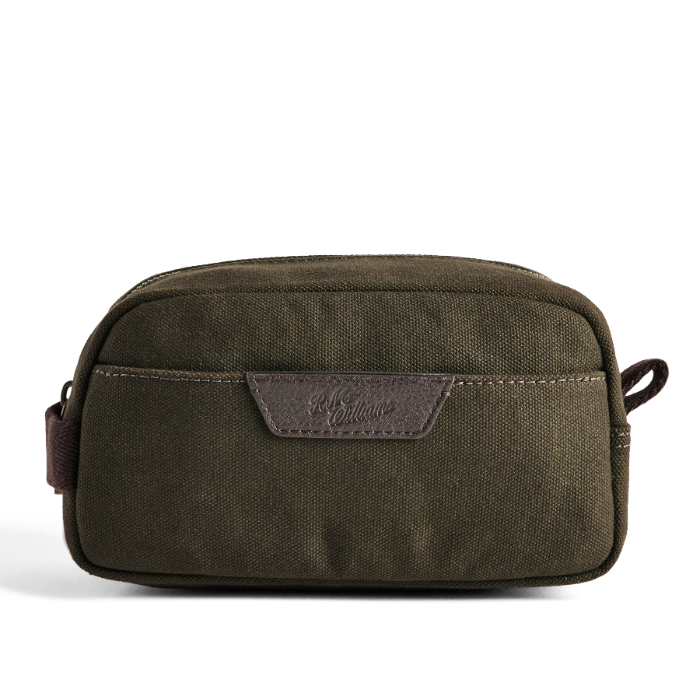 R.M.Williams - Barrenjoey Toiletry Bag - Dark Khaki