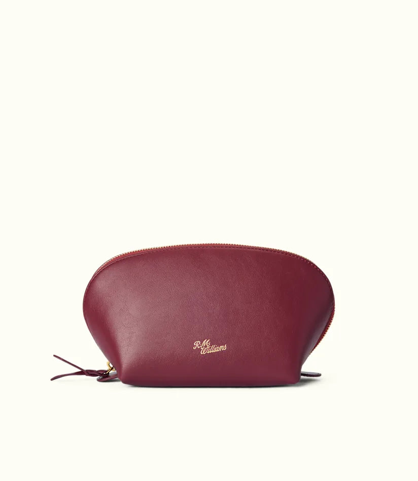 R.M.Williams - Lucinda Cosmetic Case - Cranberry