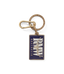 R.M.Williams - Heritage Logo Enamel Keyring - Navy featuring a navy enamel design with classic logo.