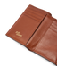 R.M.Williams - Eden Stitched Mini Wallet - Tan interior showing card slots and gold logo detailing.