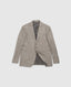 Rodd & Gunn - Cascades Jacket - Mink displayed in a stylish hopsack weave with tailored fit and natural shoulder padding.