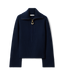 R.M.Williams - Casuarina Lambswool Zip Knit - Navy