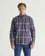 GANT - Poplin Shirt - Check - Persian Blue