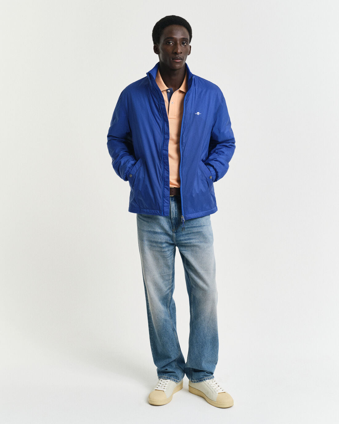GANT - Contrast Piqué Polo Shirt - Peachy Orange
