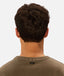 Industrie - The Del Sur Tee - Bark - MULTIBUY showcased from the back, highlighting the crew neck design.