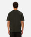 Industrie - The Del Sur Tee - Celtic - MULTIBUY, back view of oversized crew neck tee in dark green color.