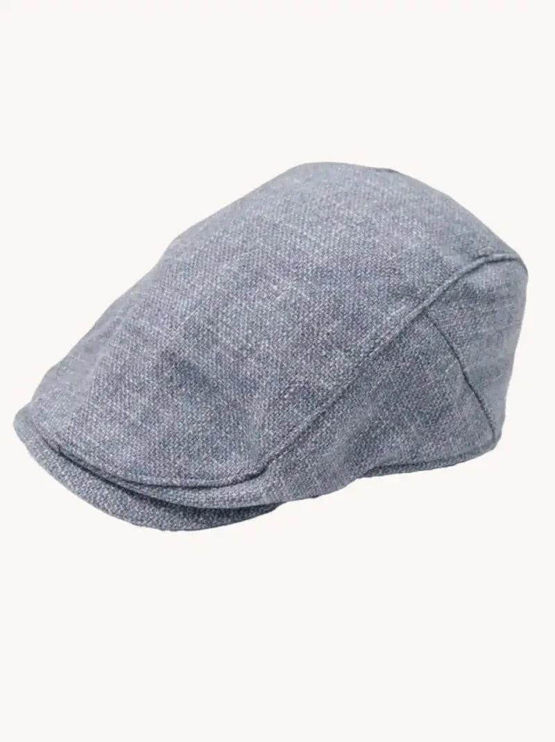 A Fish Named Fred - Flat Cap - Blue