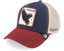 Goorin Bros - Animal Trucker Cap - Eagle - Freedom - Indigo (Navy/Burgundy)