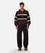 Industrie - The Eastbourne Track Top - Brown Combo