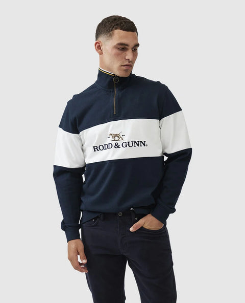 Rodd & Gunn - Forresters Peak Sweat/Rugby - Midnight