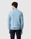 Rodd & Gunn - Fortrose Quarter Zip Jumper - Ocean Blue