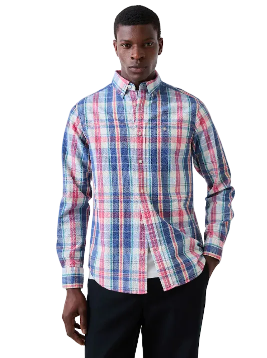GANT - Seersucker Shirt - Blue