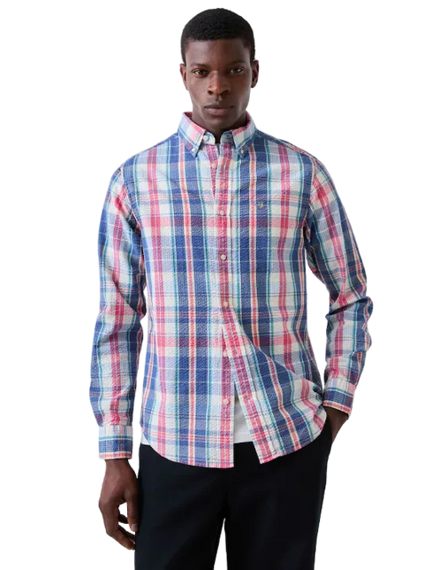 GANT - Seersucker Shirt - Blue