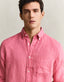 GANT - Garment Dyed Linen Shirt - Rose