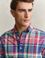 GANT - Reg Indian Madras Check Shirt - Rose