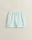Gant - Striped Seersucker Swim Shorts - Muted Turquoise
