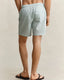 Gant - Striped Seersucker Swim Shorts - Muted Turquoise