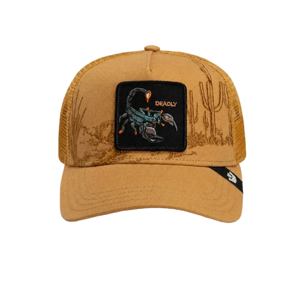 Goorin - Deadly Scorpion Animal Trucker Cap - Amber