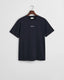 GANT - Small Graphic T-Shirt - Evening Blue