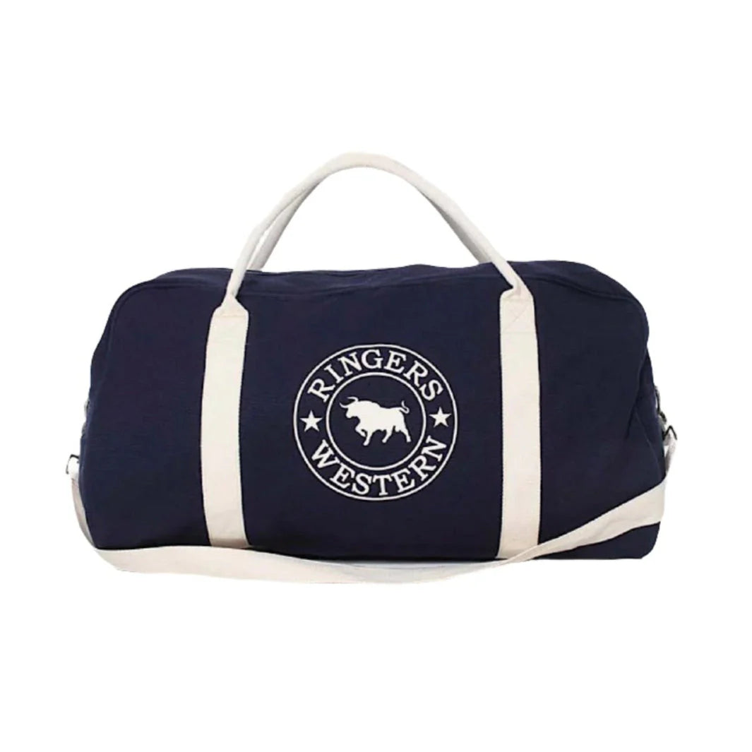 Ringers Western - Gundagai Duffle Bag - Navy, a stylish and functional bag perfect for weekend getaways.