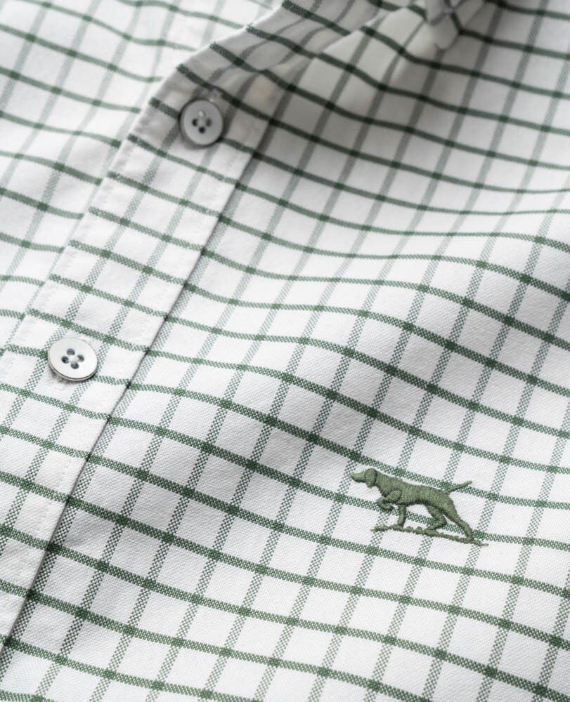 Rodd & Gunn - Gunn Oxford 3 Sports Fit - Check - Olive - MULTIBUY
