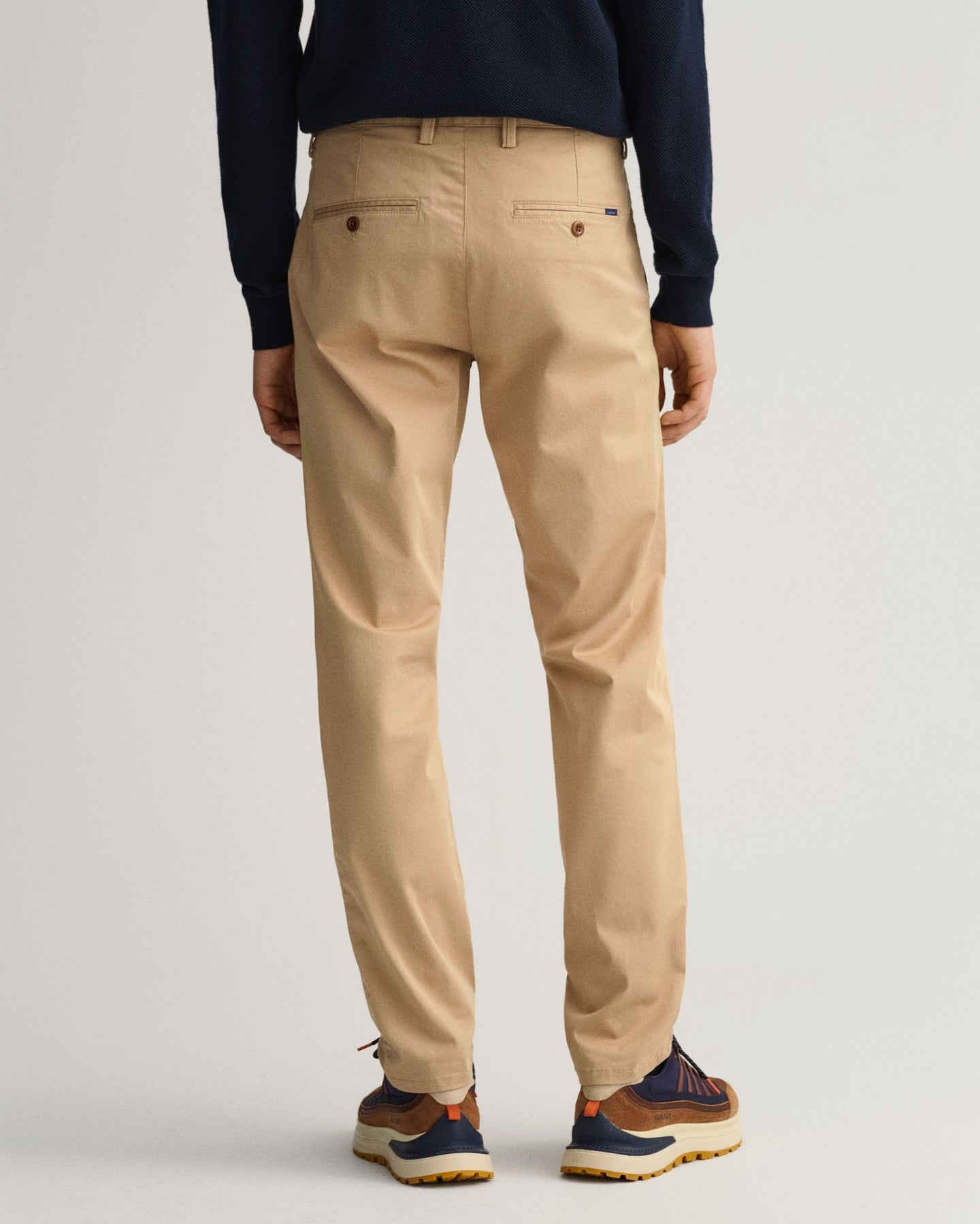 GANT - Hallden Slim Fit Twill Chino - Dark Khaki | Navy | Black