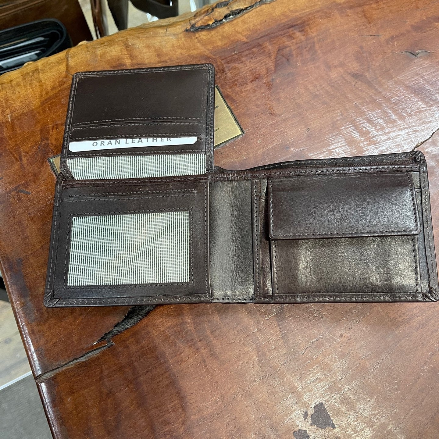 Oran Leather - Hamburg Wallet - Brown