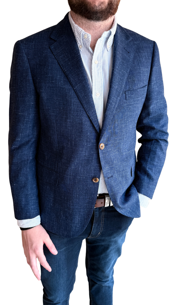 Cambridge Clothing - Hawthorn Wool Blend Jacket - Navy