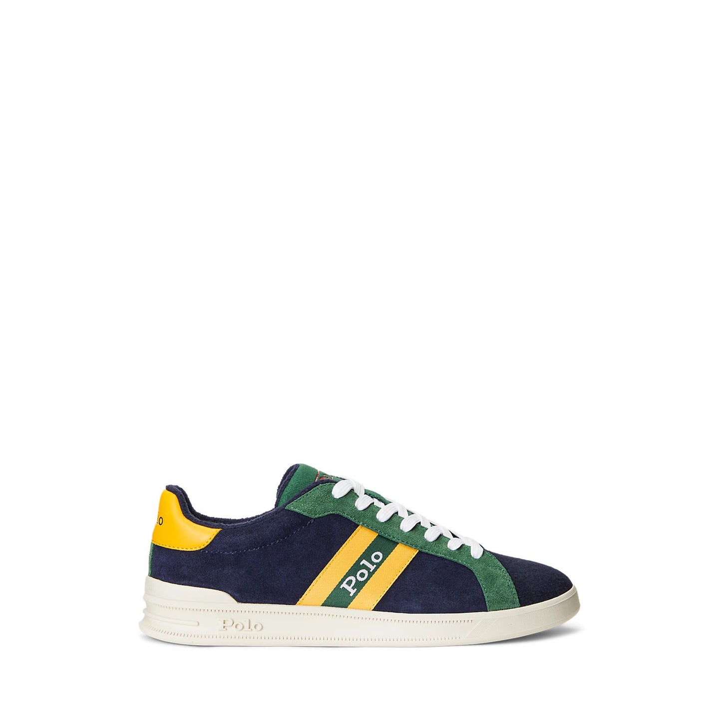 Polo Ralph Lauren - Heritage Court II - High Top Lace Sneakers - Colorblock (Navy)