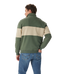 R.M.Williams - Heritage Quarter Zip Sweatshirt - Spruce Green & Beige