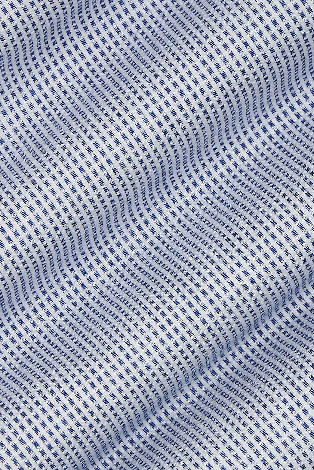 M.J. Bale - Hewitt Shirt - Dobby Weave - Navy - MULTIBUY fabric detail showcasing two-tone dobby weave texture.