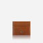Jekyll and Hide - Leather Card Holder - Black | Mocha | Tan in tan color with minimalist design and RFID functionality.