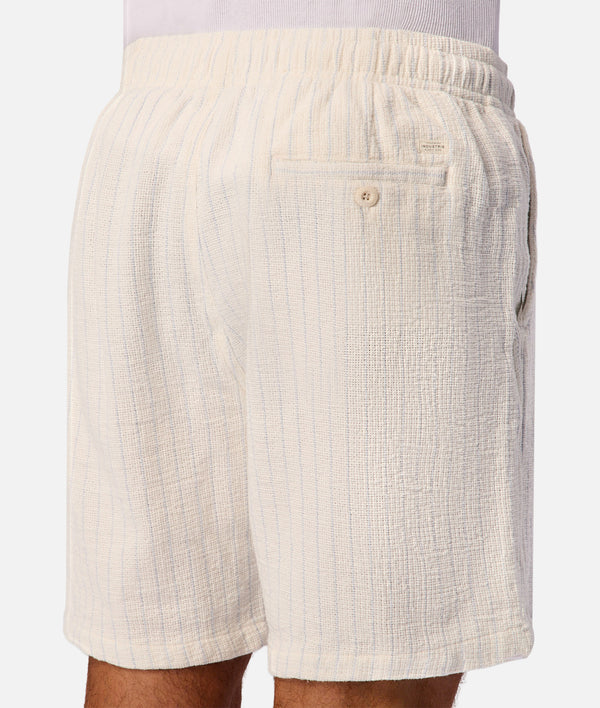 Industrie - Monterrey Stripe Short - Off White Sky