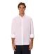 Industrie - St Martins Long Sleeve Linen Shirt - Winter White