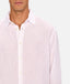 Industrie - St Martins Long Sleeve Linen Shirt - Winter White