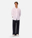Industrie - St Martins Long Sleeve Linen Shirt - Winter White