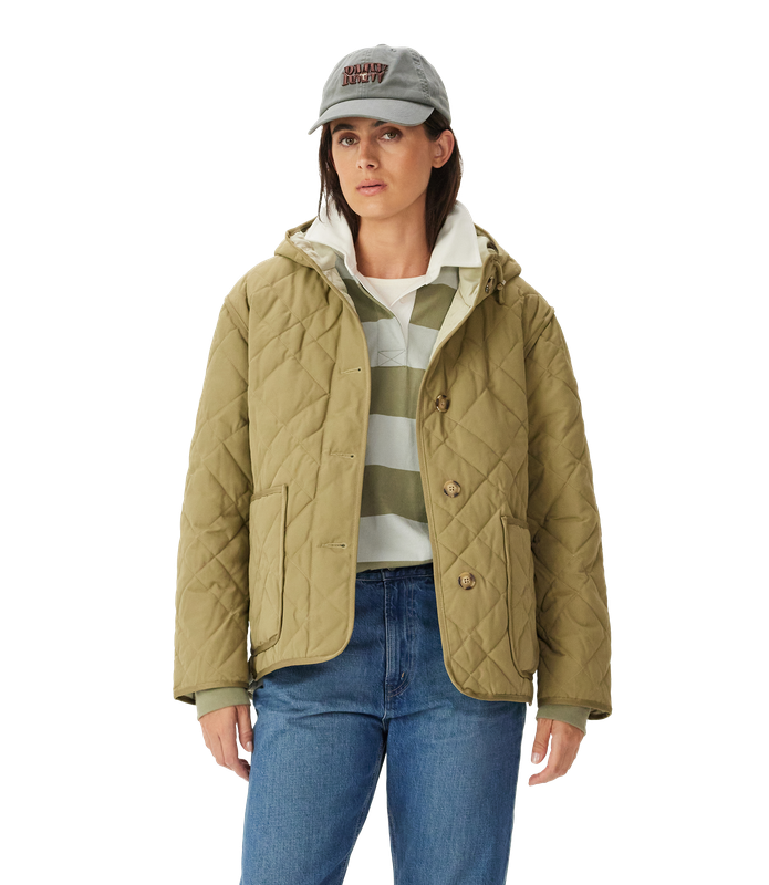 R.M.Williams - Ikara Quilted Jacket - Moss