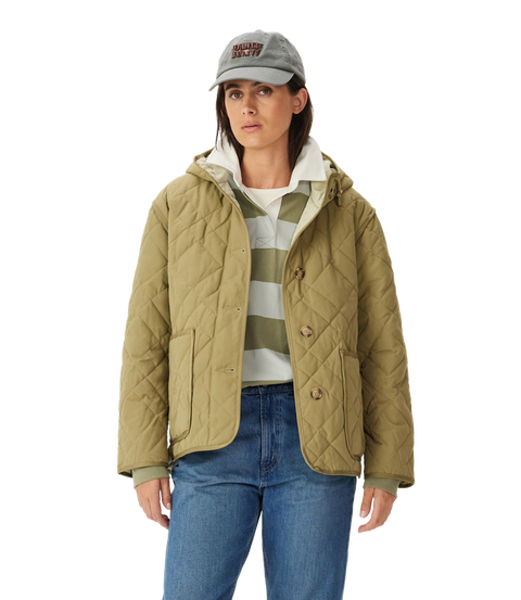 R.M.Williams - Ikara Quilted Jacket - Moss