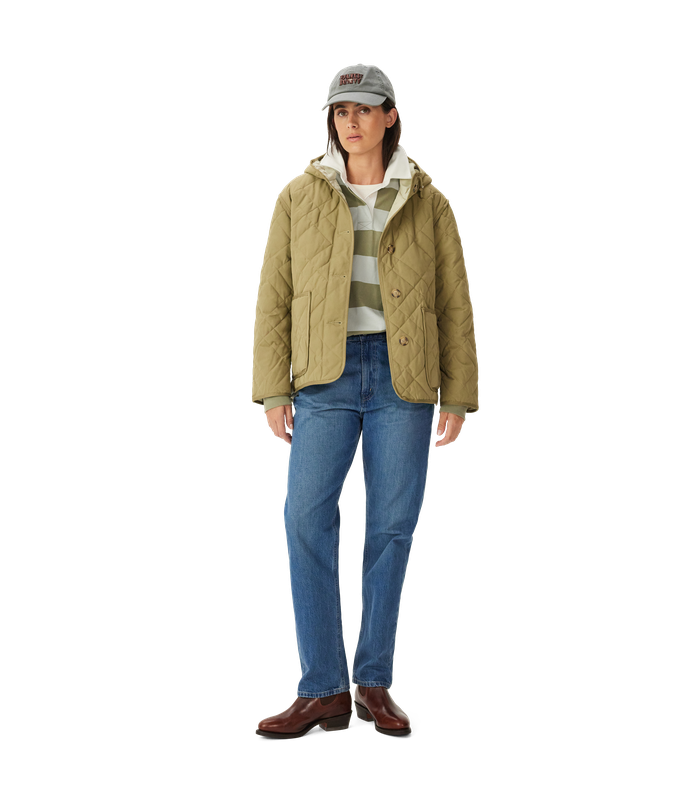 R.M.Williams - Ikara Quilted Jacket - Moss