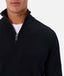 Industrie - The New England Zip Neck Knit - Naval