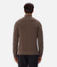 Industrie - The New England Zip Neck Knit - Wood Marle