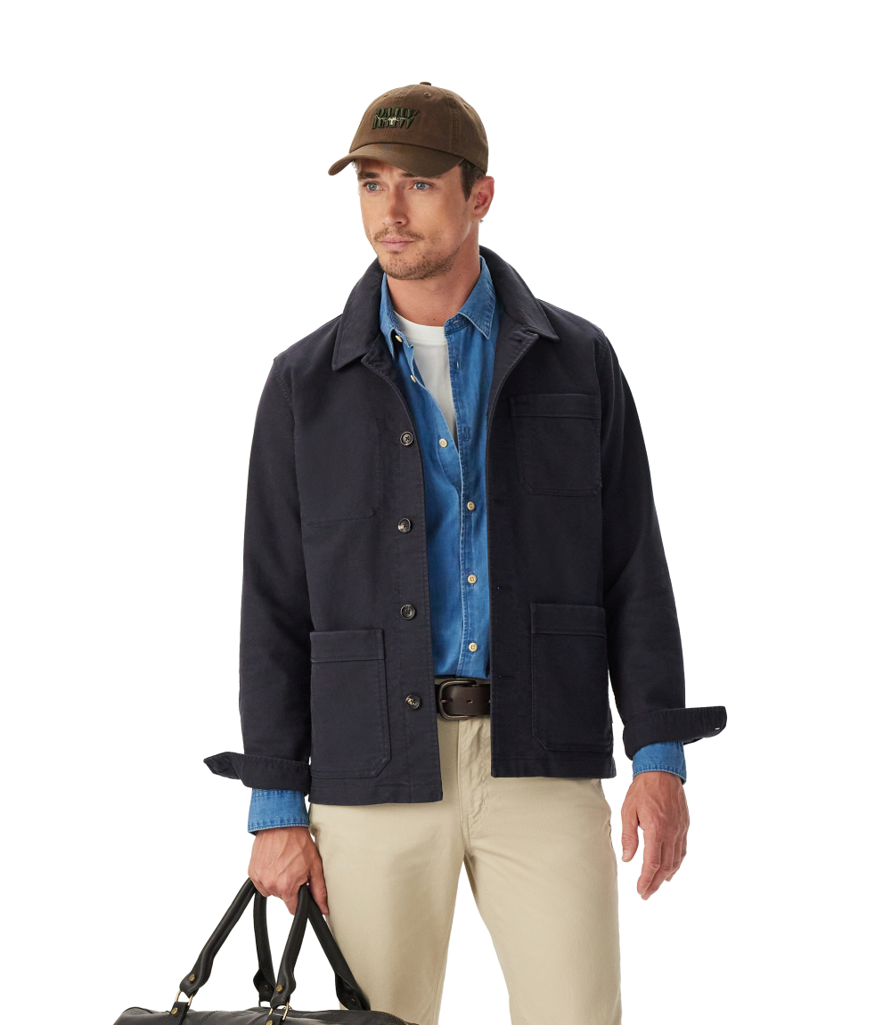 R.M.Williams - Hedley Moleskin Jacket - Ink