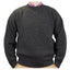 Ansett Clothing - Pure Wool Crew Neck Jumper - Charcoal