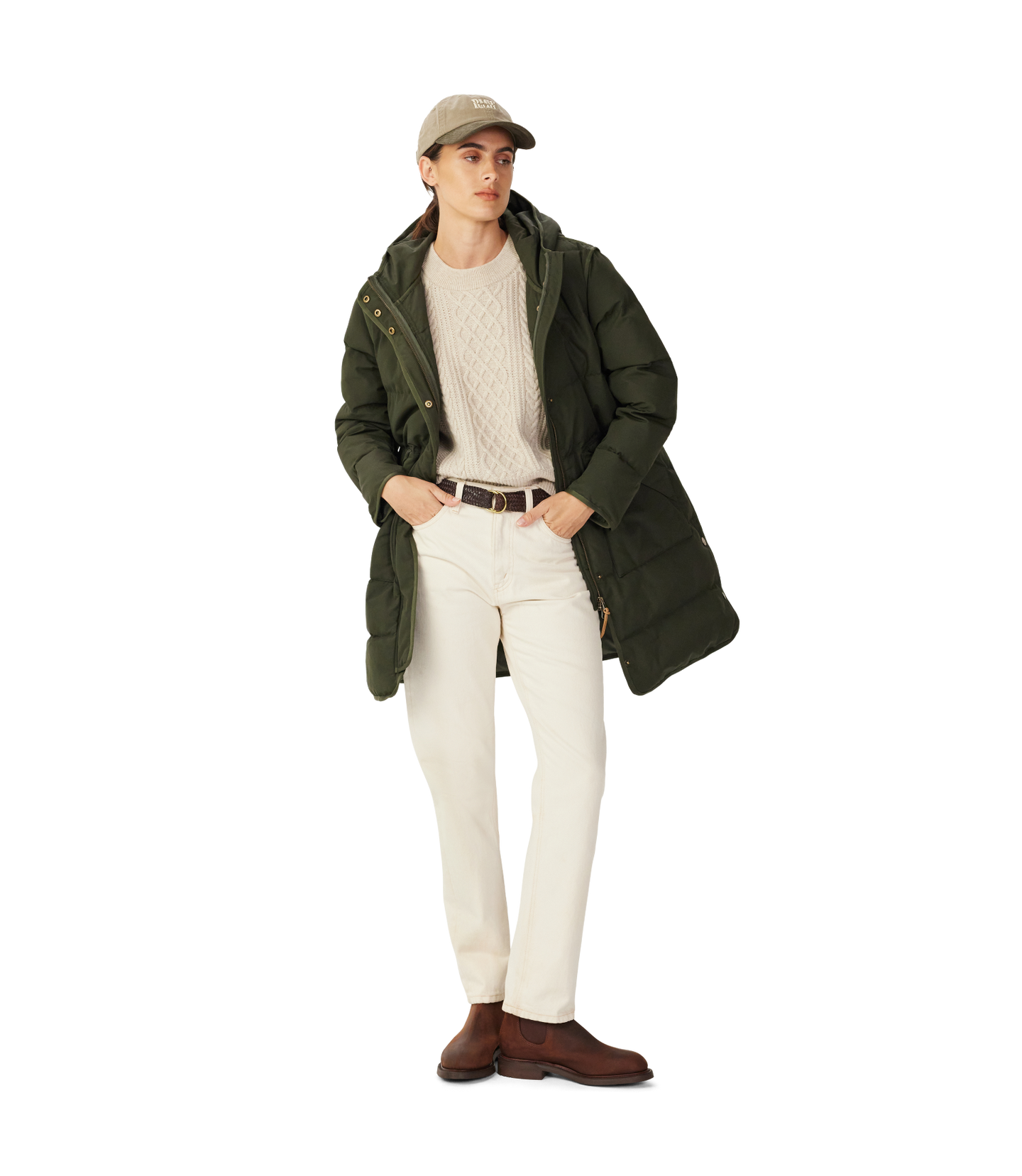 R.M.Williams - Women's Lawson Padded Coat - Loden