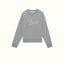 R.M.Williams - Womens Script Crew Neck Sweater - Grey Marle
