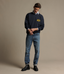 R.M.Williams - Workshop Crew Sweatshirt - Navy