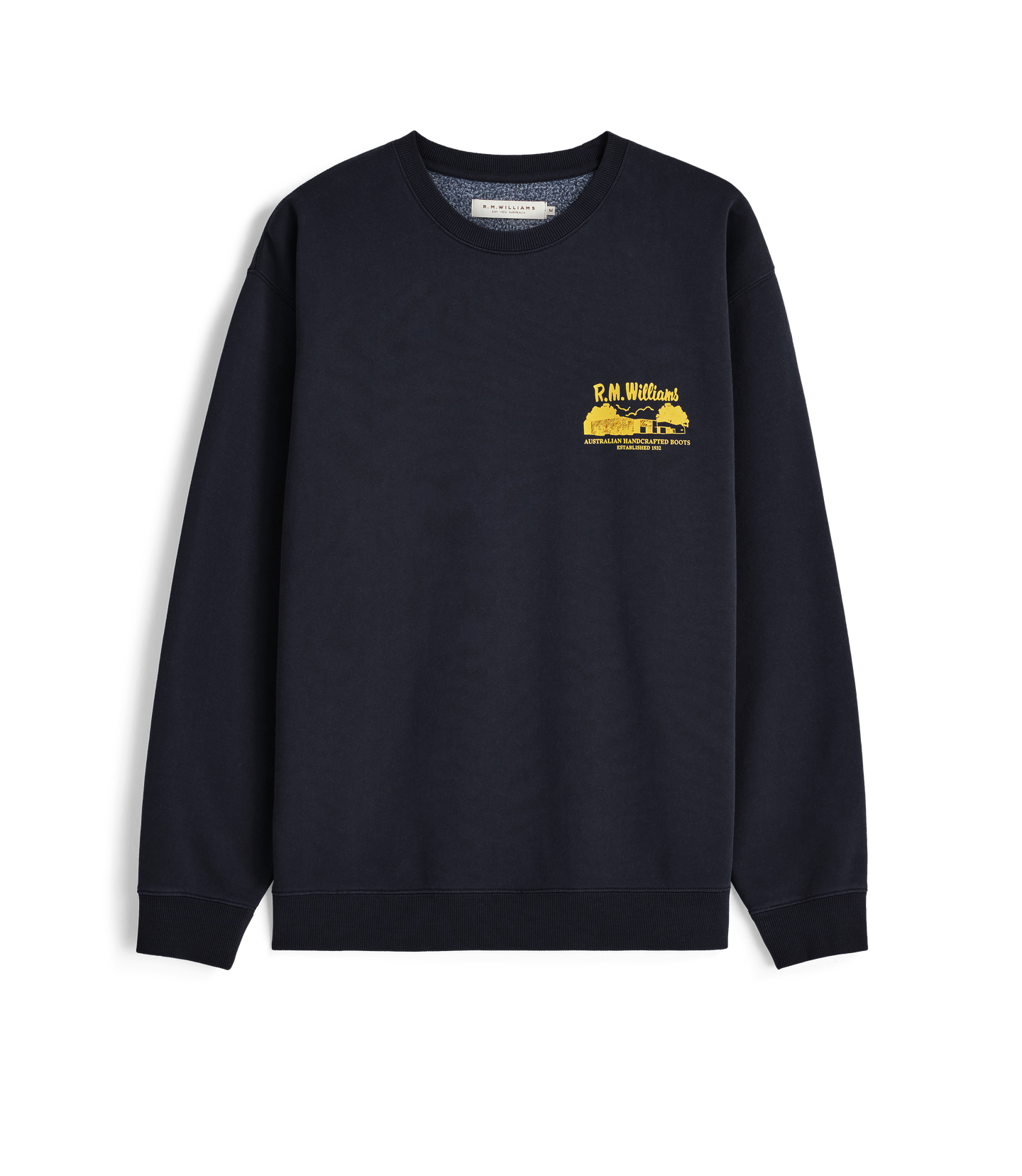 R.M.Williams - Workshop crew sweatshirt - Navy